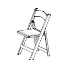 Folding Chairs: Furniture/Drake Resin Folding Chairs