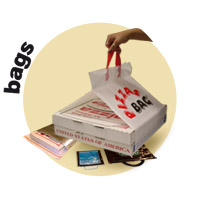BAGS / PIZZA BAGS CARRIER BAG, CAKE BAGS, THERMAL PIZZA BAGS, FREEZER BAGS