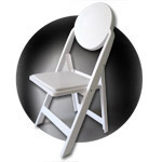 Louis Folding Chair: drake resin folding chairs stacking Louis