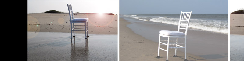 Chiavari in the water